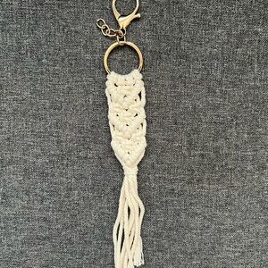 Braided keychain